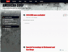 Tablet Screenshot of americancoupthemovie.com